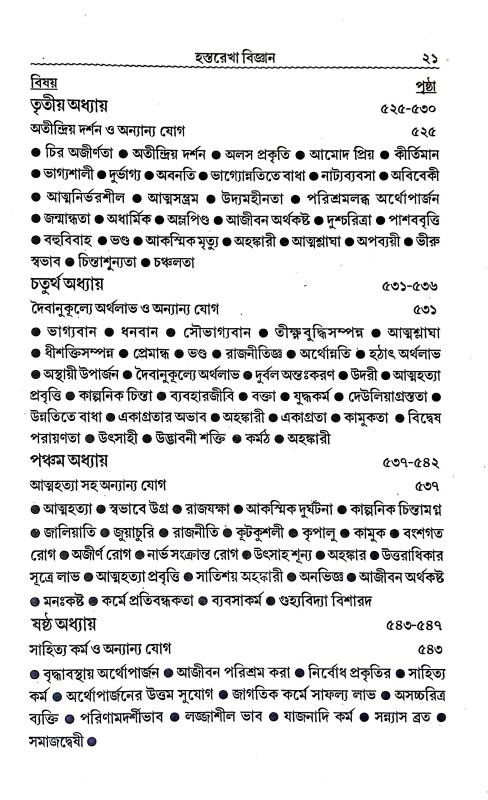 হস্তরেখা বিজ্ঞান Hastarekha bijnan