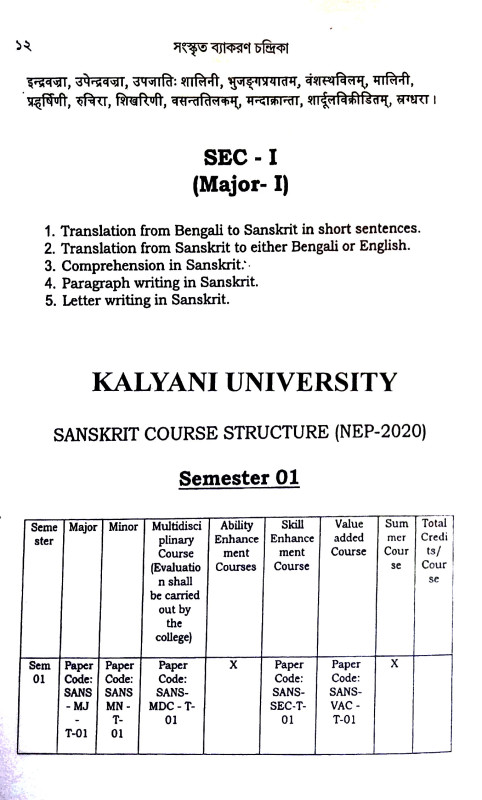 সংস্কৃত ব্যাকরণ চন্দ্রিকা Sanskr̥ta byakaraṇ candrika