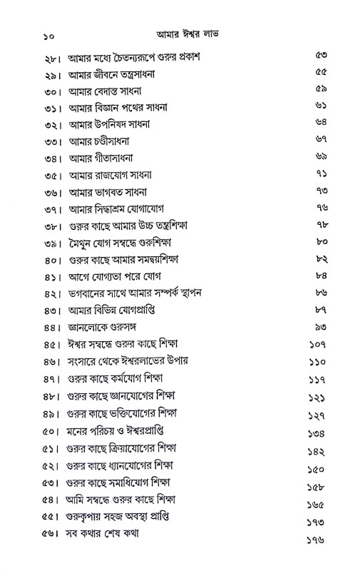 আমার ঈশ্বর লাভ Amar Isbar Labh