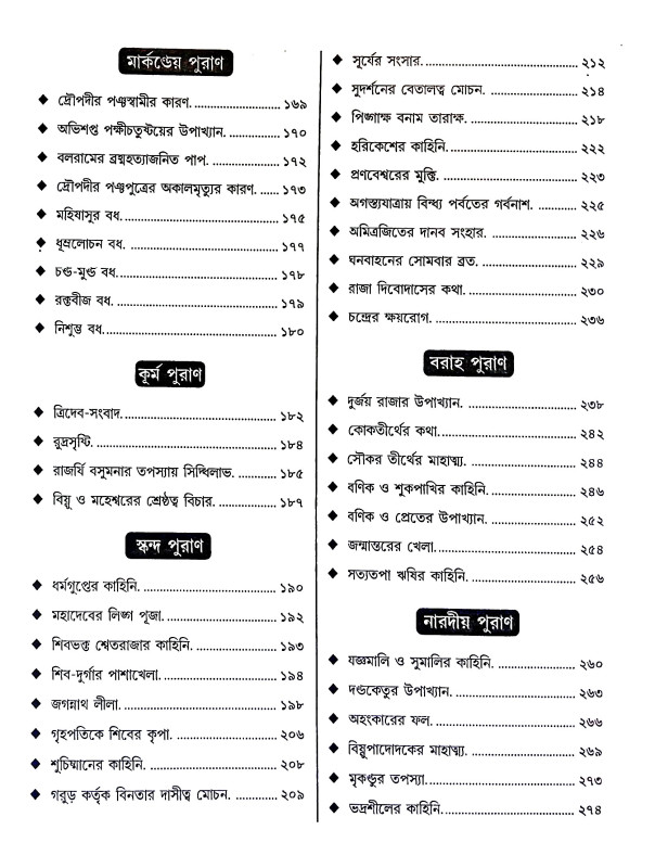 পুরাণ কাহিনী সমগ্র Puraṇ Kahini Samagra