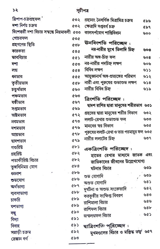 বৃহৎ হস্তরেখা দর্পন Br̥haṯ Hastarekha Darpan