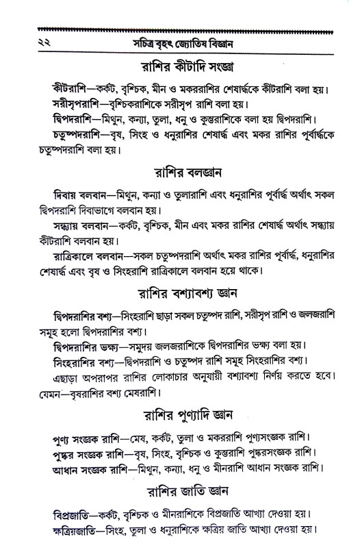 জ্যোতিষ বিজ্ঞান Jyotiṣ bijnan