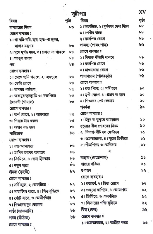 বনৌষধি ও দ্রব্যগুণ Banausadhi o Drabyagun
