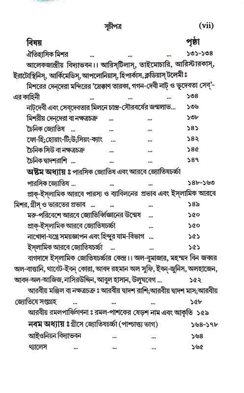 ভারতে জ্যোতিষর্চ্চা ও কোষ্ঠি - বিচারের সূত্রাবলী Bharate jyotiṣarcca o kosthi - bicaer sutrabali