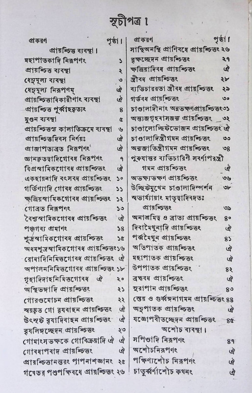 ব্যবস্থাসর্ব্বস্ব Byabasthasarbbasb