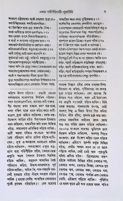 একান্ন সতীপীঠদেবী পূজাপদ্ধতি  Ekanna Satipeeth Devi Puja Paddhati