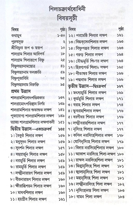 ।। শিলাচক্রার্থবোধিনী।। Shilachakartha Bodhini