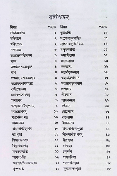 শান্তি স্বস্ত্যয়ন কল্পদ্রুম Shanti Swastyayan Kalpadrum