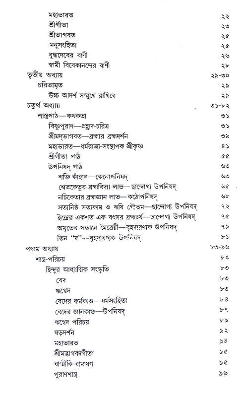 শিক্ষার্থীর ধর্ম্ম শিক্ষা Siksarthir Dharmma Siksa