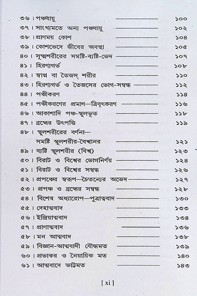 বেদান্তসারঃ  Vedanta Sara