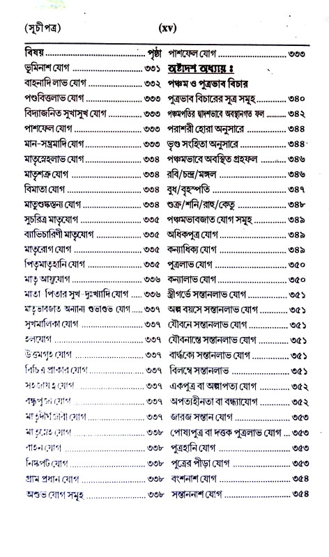 ফলিত জ্যোতির্ব্বিজ্ঞান Phalita Jyotirbbijnan