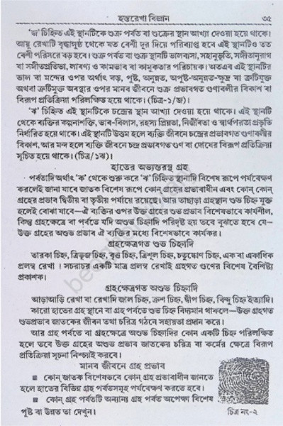 হস্তরেখা বিজ্ঞান Hastorekha Biggan