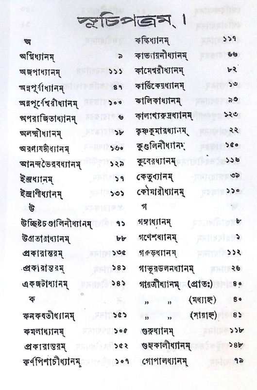 ।। ধ্যান-কল্পদ্রুম ।। Dhyan Kalpadruma
