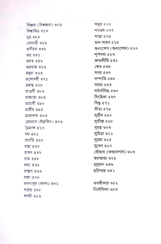 রামায়ণ চরিতমালা Ramayan Charitmala