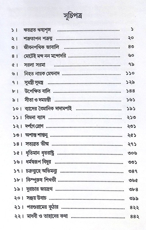 ।। মহাকাব্যের কুশীলব ।। Mohakabber KushLava