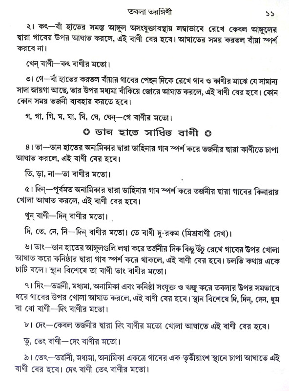 তবলা তরঙ্গিণী Tabla Tarangini