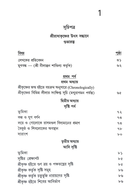 শ্রী রাধাকৃষ্ণের উৎস সন্ধানে Sri Radhakrishna Utsa Sandhane