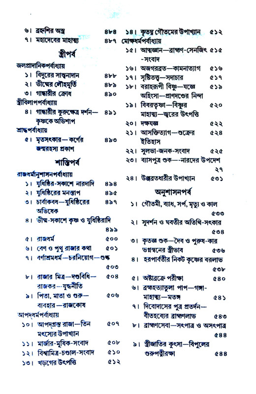 মহাভারত Mahabharata