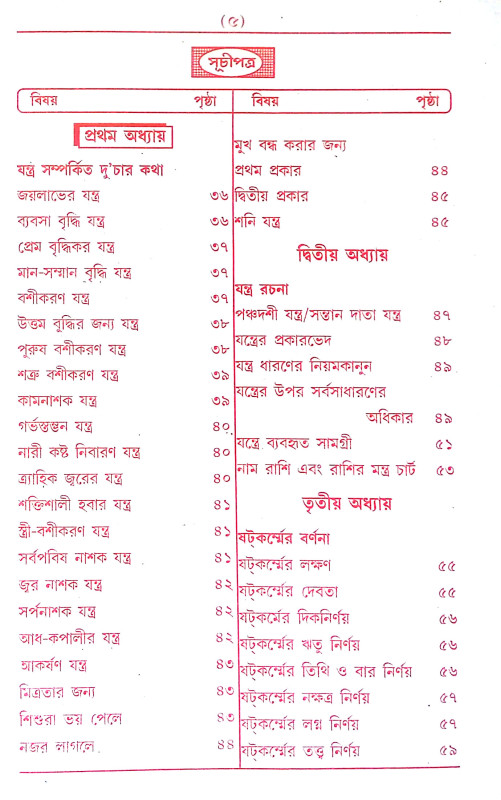 আদি আসল কামরুপ কামাক্ষা তন্ত্র মন্ত্র সার Adi Asal Kamrup Kamaksha Tantra Mantra Sar