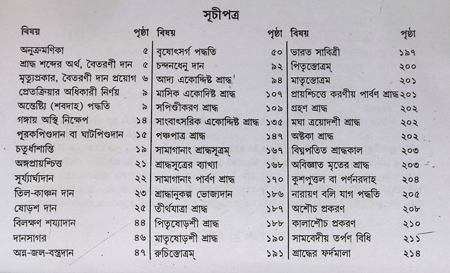 সামবেদীয় শ্রাদ্ধকান্ড পদ্ধতি  Sāmabēdīẏa śrād'dhakānḍa pad'dhati