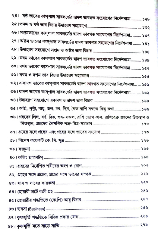 কৃষ্ণমূর্তী পদ্ধতিতে ভাগ্য বিচার Kr̥iṣṇamurti paddhatite bhagya bicar