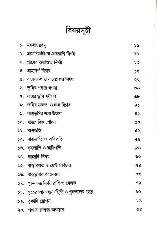 বাস্তু সংহিতা Vastu Samhita