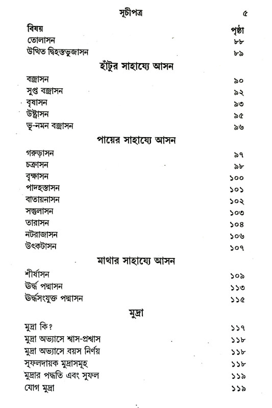 যোগবলে রোগ নিরাময় Yogabale Rog Niramaya