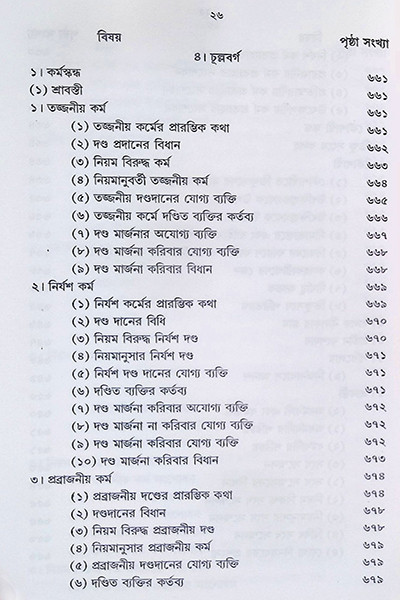 বিনয় ত্রিপিটক  Vinaya Tripitak
