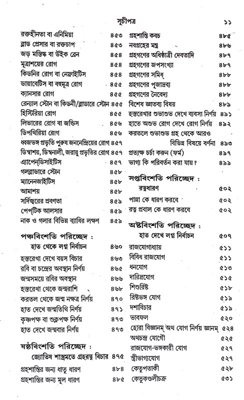 বৃহৎ হস্তরেখা দর্পন Br̥haṯ Hastarekha Darpan