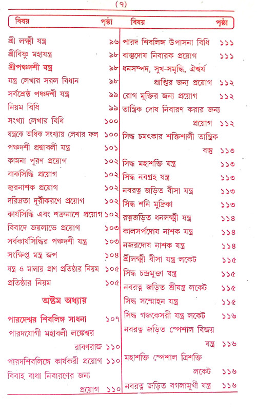 আদি আসল কামরুপ কামাক্ষা তন্ত্র মন্ত্র সার Adi Asal Kamrup Kamaksha Tantra Mantra Sar