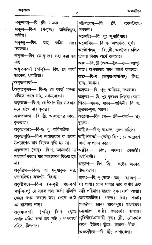 সংস্কৃত বাংলা অভিধান Sanskrta Banla Abhidhan