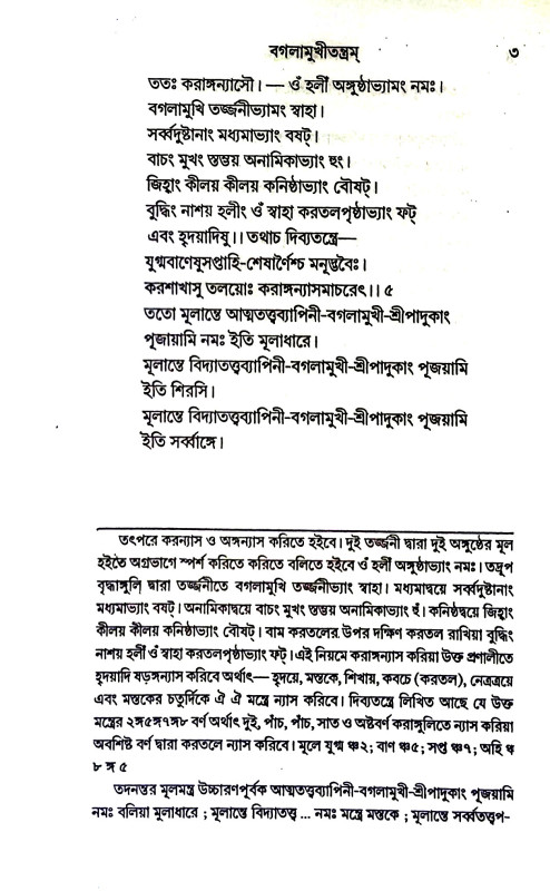 বগলামুখীতন্ত্রম্ Baglamukhitantram