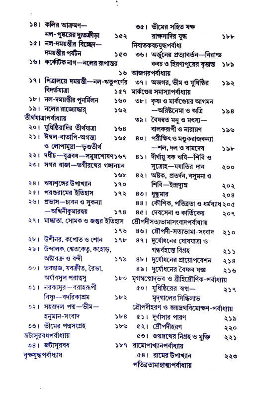 মহাভারত Mahabharata