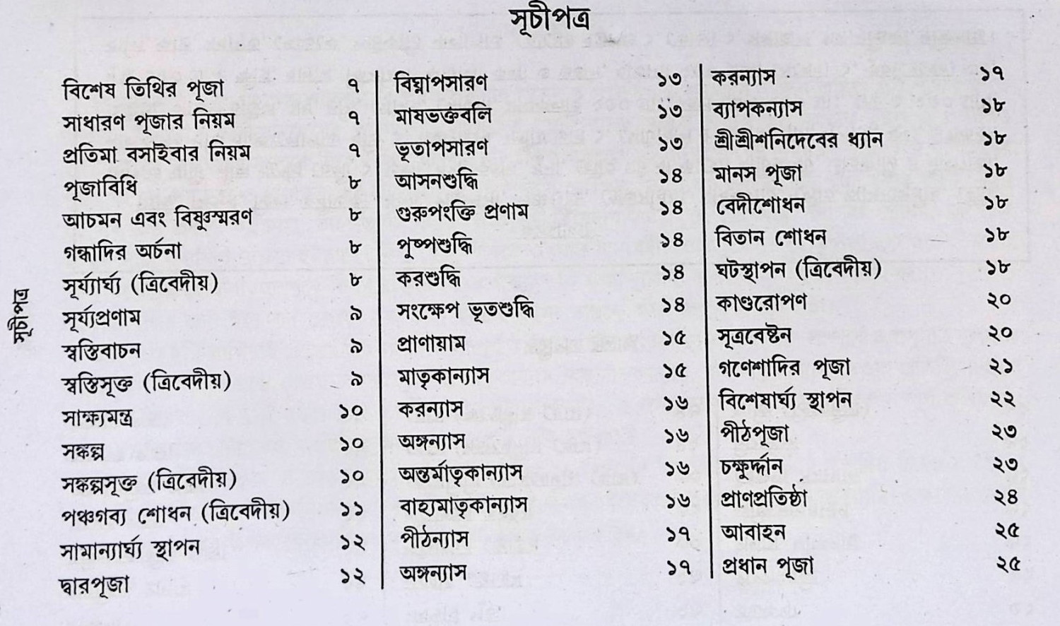 শ্রী শ্রী শনি পূজা পদ্ধতি  Śrī śrī śani pūjā pad'dhati