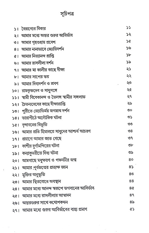 আমার ঈশ্বর লাভ Amar Isbar Labh