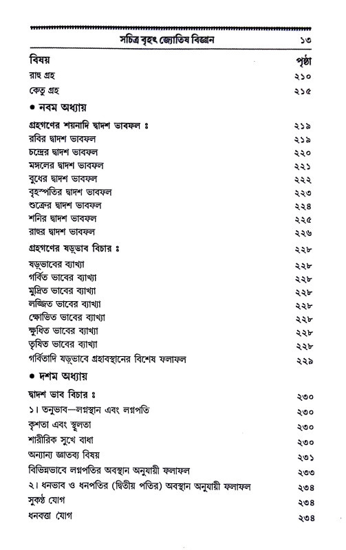 জ্যোতিষ বিজ্ঞান Jyotiṣ bijnan