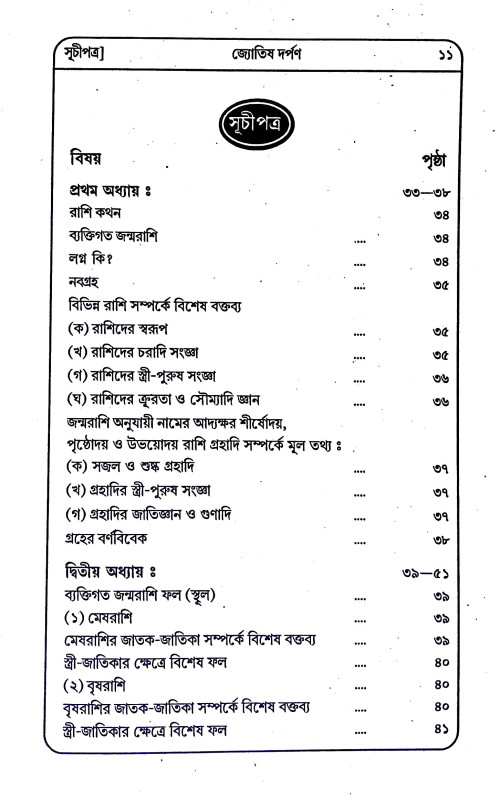 জ্যোতিষ দর্পন Jyotish Darpan