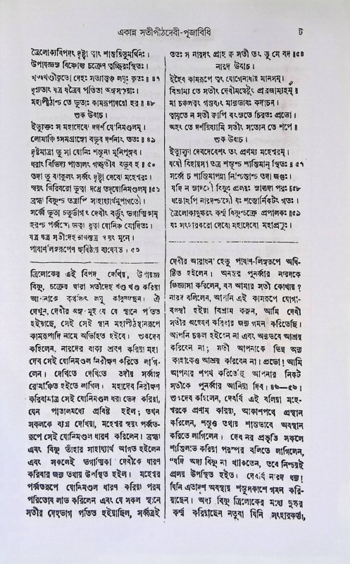 একান্ন সতীপীঠদেবী পূজাপদ্ধতি  Ekanna Satipeeth Devi Puja Paddhati