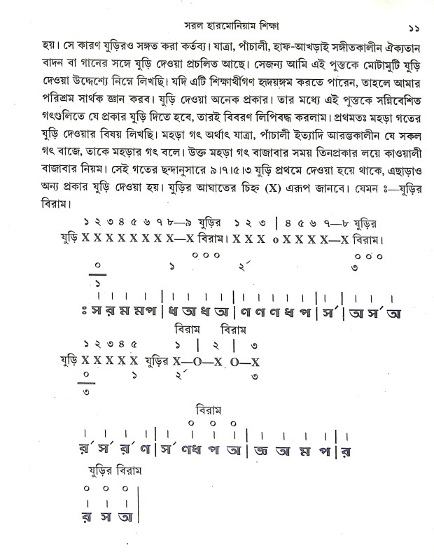 সরল হারমোনিয়াম শিক্ষা Saral Harmoniyam Siksa