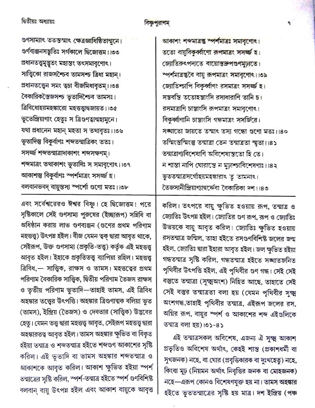 বিষ্ণুপুরাণম্ Vishnupuranam