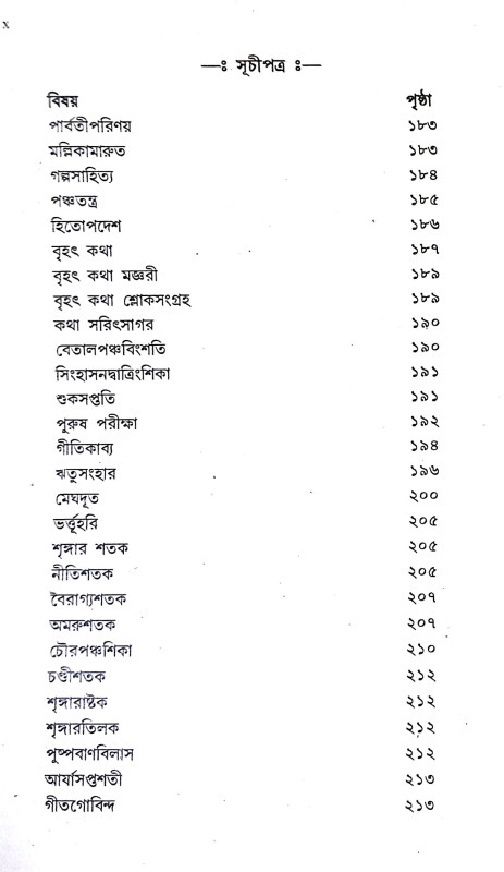সংস্কৃত সাহিত্যের ইতিহাস Sanskrt Sahityer Itihas