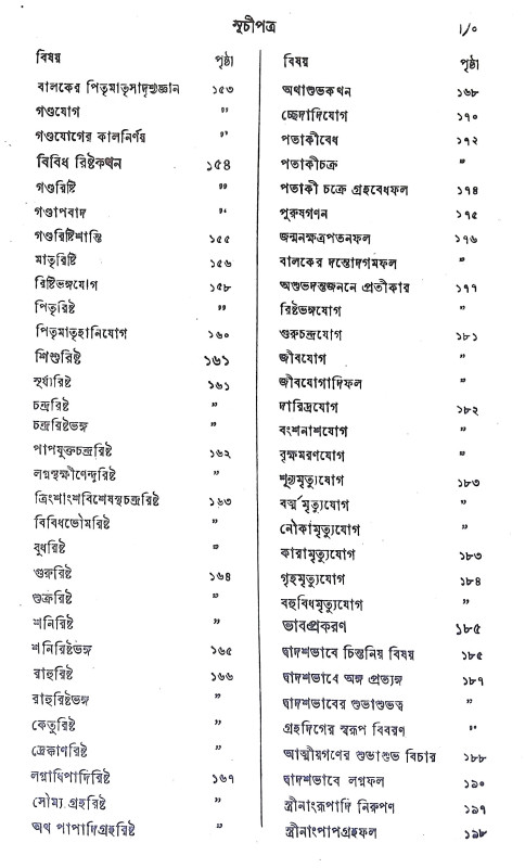 জ্যোতিষ তত্ত্ব বারিধি Jyotis Tattba Baridhi
