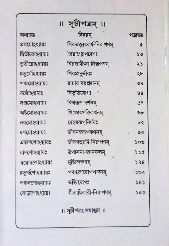 শিবগীতা Shiv Gita