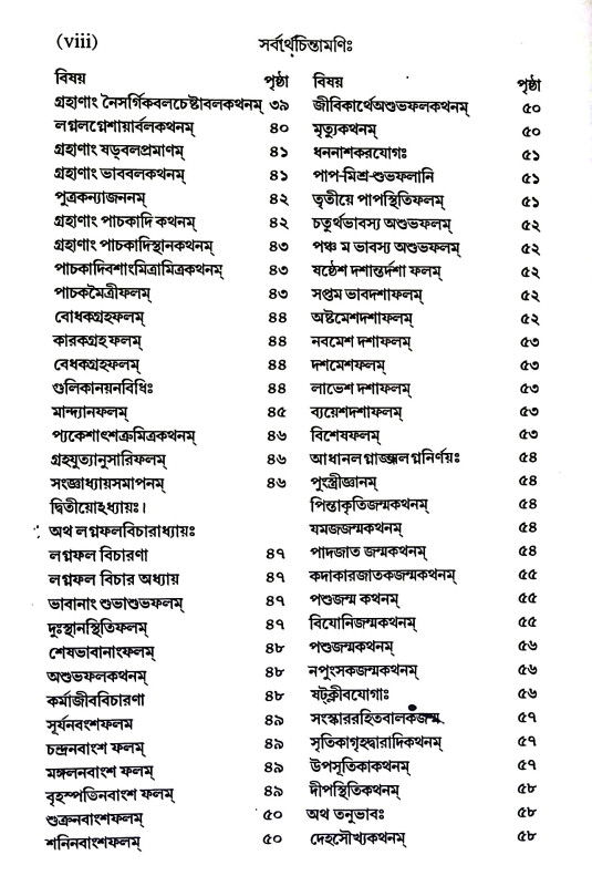 সর্বার্থচিন্তামণি Sarbarthachintamani