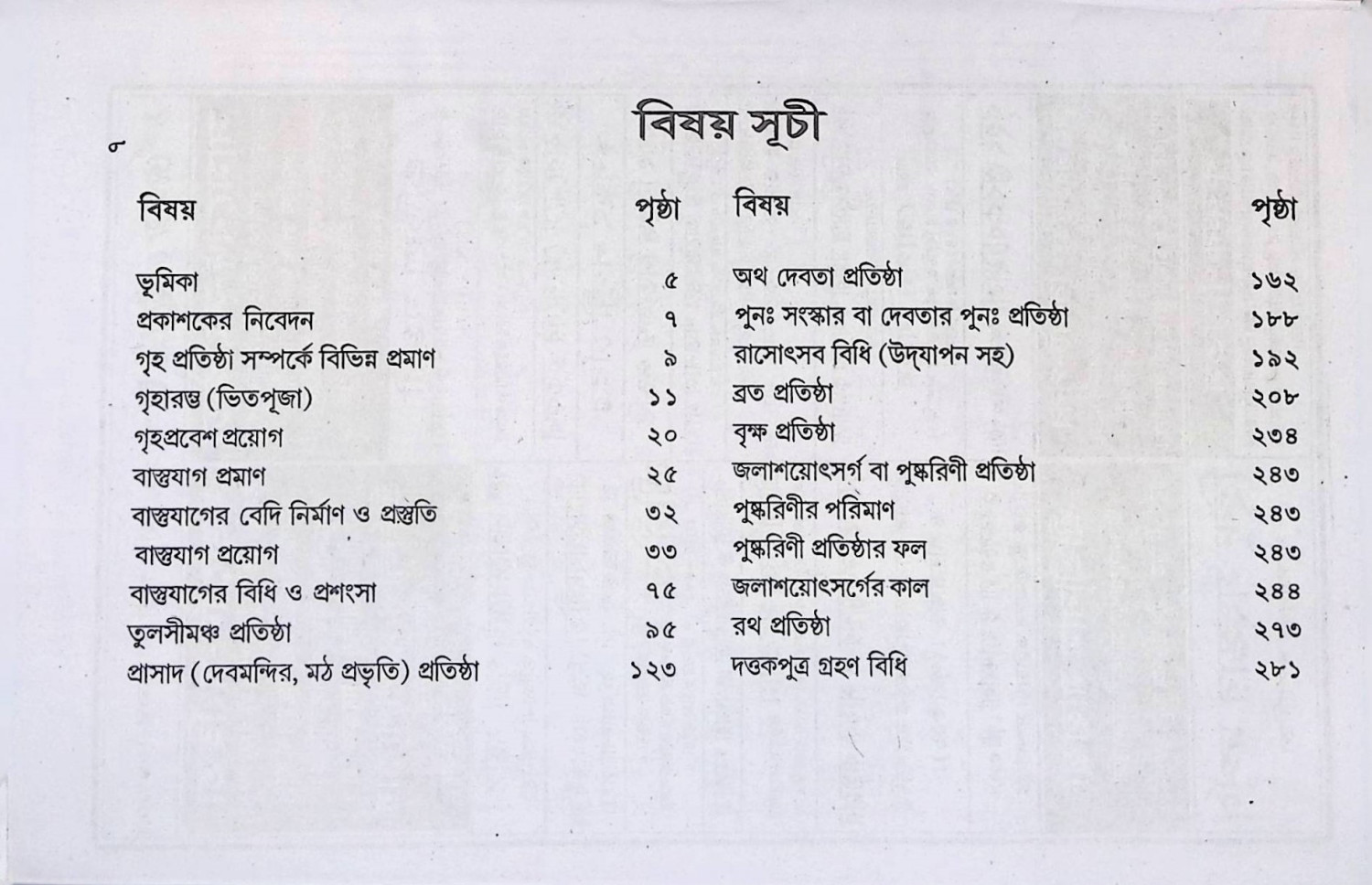 প্রতিষ্ঠা মঞ্জরী  Pratiṣṭha Manjari