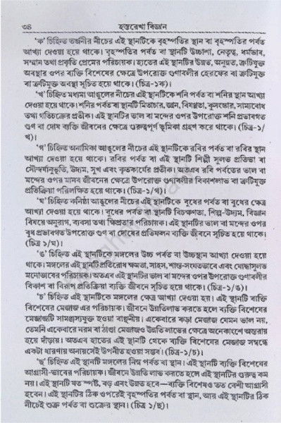 হস্তরেখা বিজ্ঞান Hastorekha Biggan